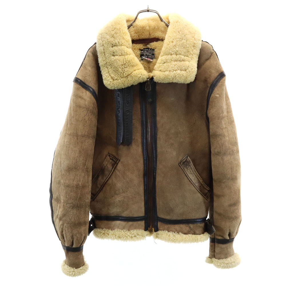 楽天市場】古着 AVIREX アビレックス USA製 B-3 ムートンジャケット 40