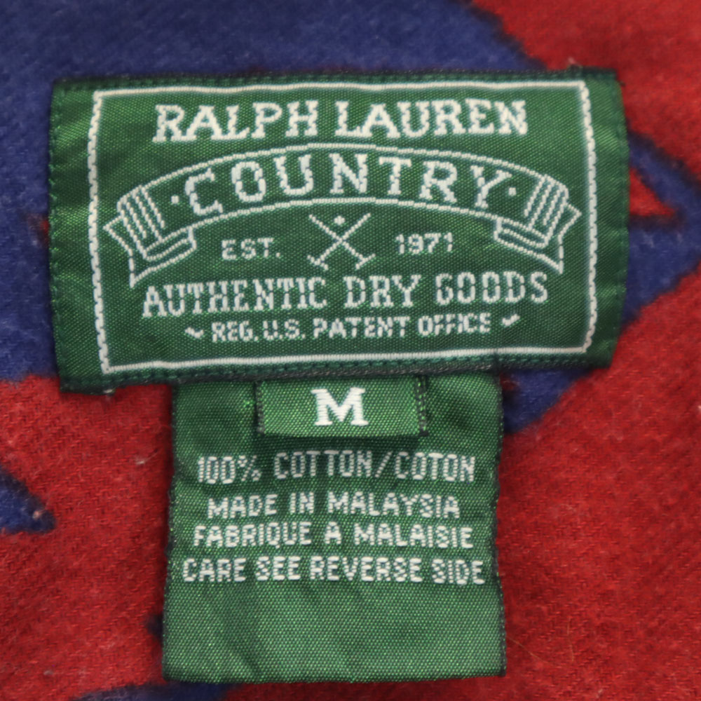 楽天市場】古着 RALPH LAUREN COUNTRY ラルフローレンカントリー 90s