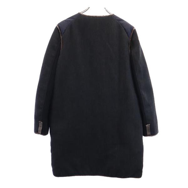 楽天市場】古着 MARNI マルニ フェザー ダウンコート 44 ネイビー系 袖