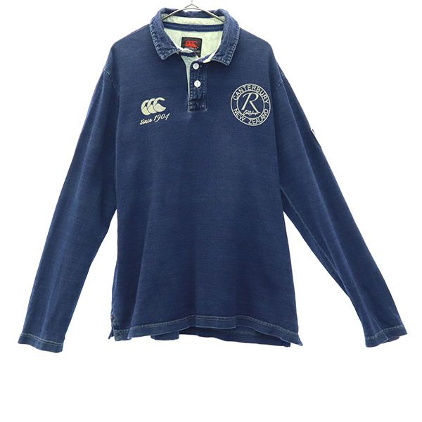 レア90s☆カンタベリーオブニュージーランド ラグビー 刺繍 ジャンパー