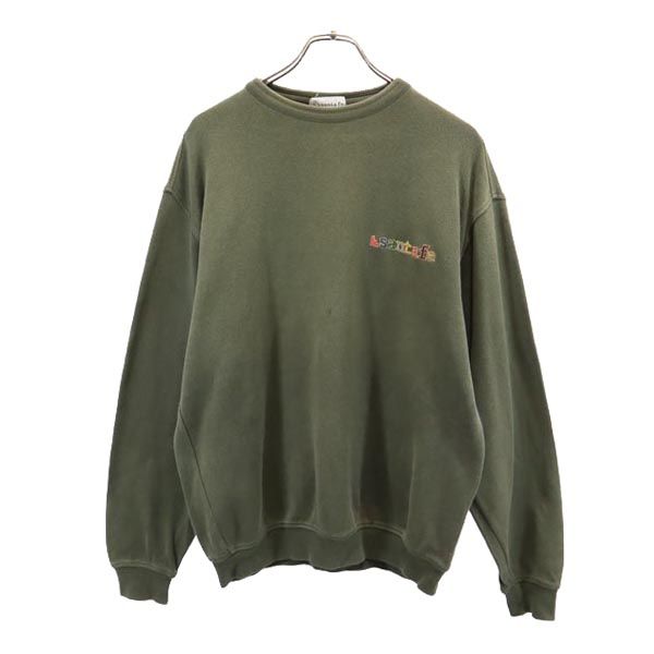 楽天市場】サンタフェ 日本製 バックロゴ 長袖 スウェット 04 グリーン