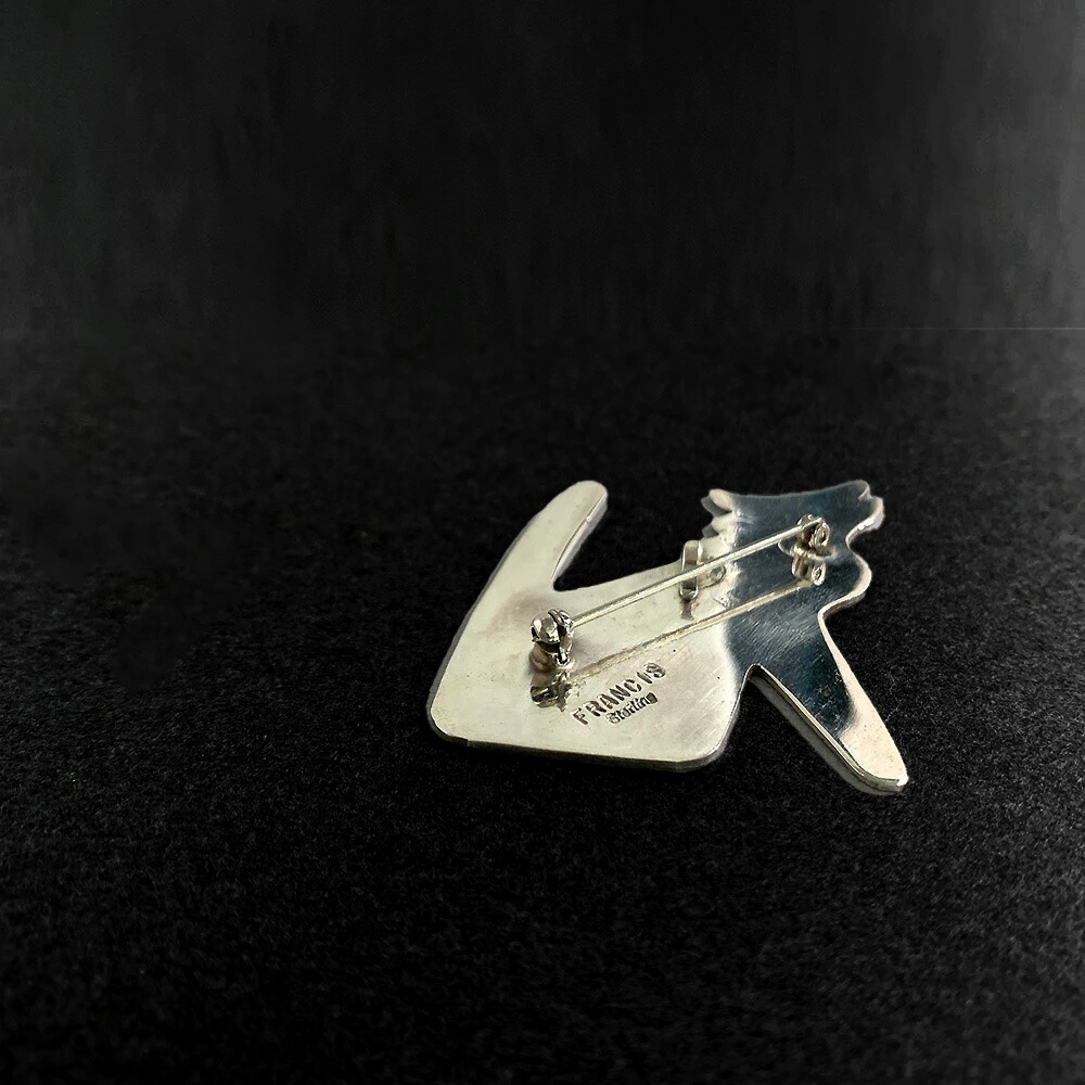 メルヴィンフランシススカルピンブローチ