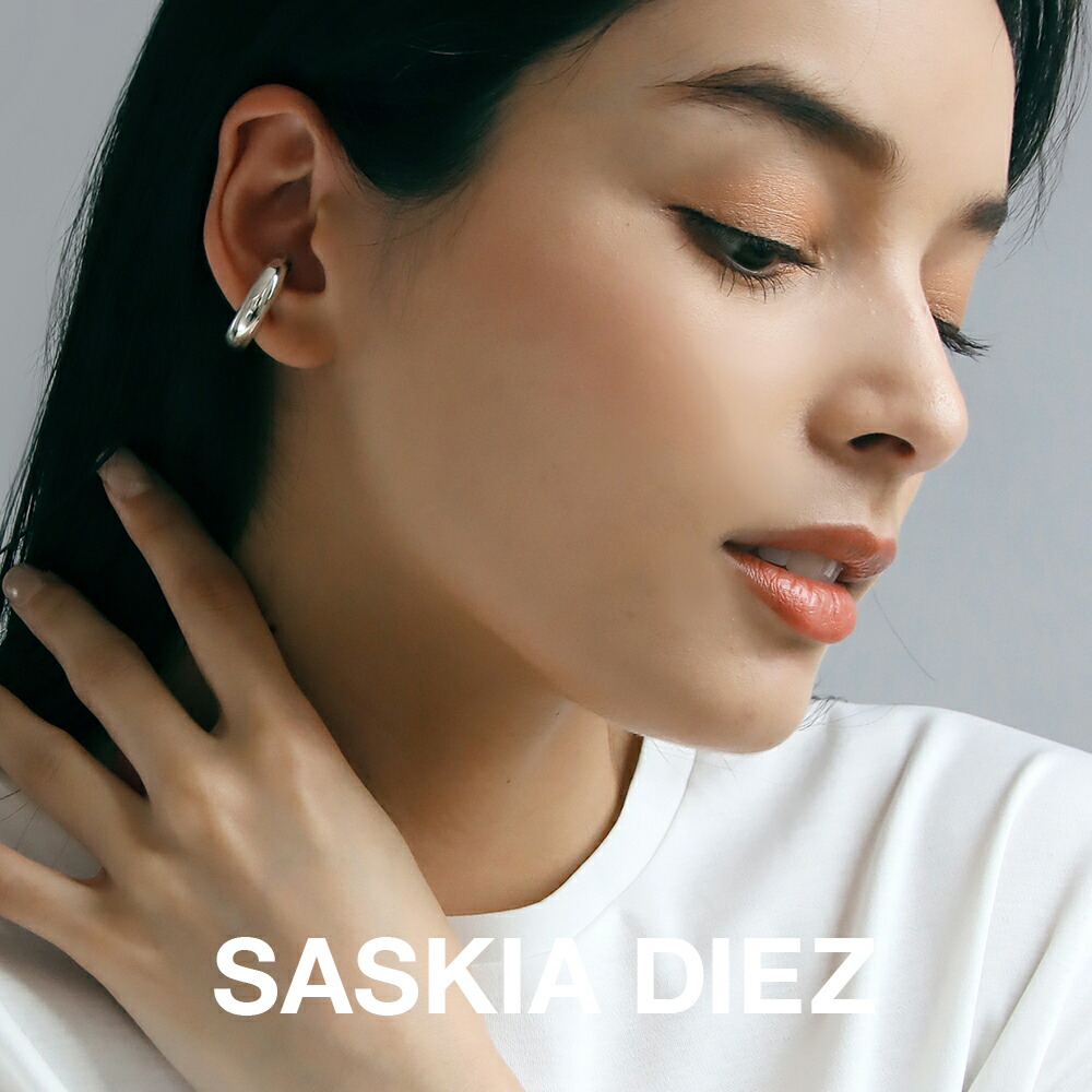 楽天市場】SASKIA DIEZ サスキアディツ【シルバー ボールド イヤーカフ