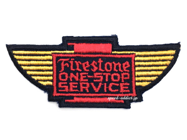 楽天市場】60's VINTAGE FIRESTONE ONE-STOP SERVICE WAPPEN（60's