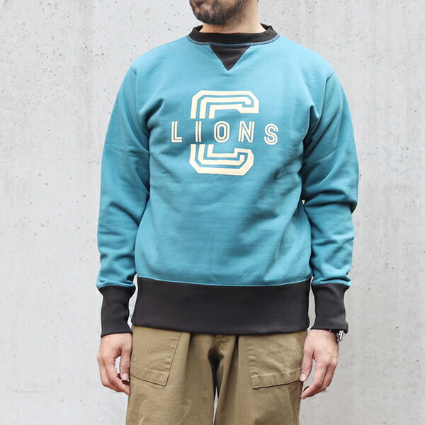 楽天市場】フリーホイーラーズ ATHLETIC SWEAT SHIRT LIONS 1940s