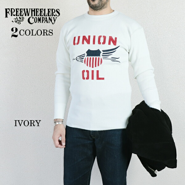 楽天市場】フリーホイーラーズ CREW NECKED THERMAL L/S SHIRT UNION