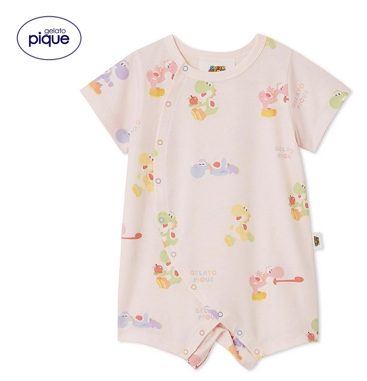 楽天市場】ジェラートピケ スーパーマリオ（キッズ・ベビー