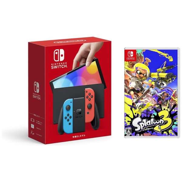 Nintendo Switch(有機ELモデル) Joy-Con(L) ネオンブルー/(R) ネオン