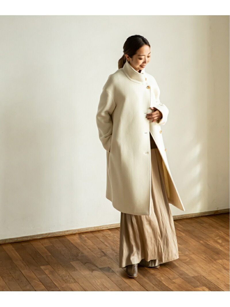 楽天市場】【SALE／50%OFF】MTRウールカシミヤ スタンドカラーコート