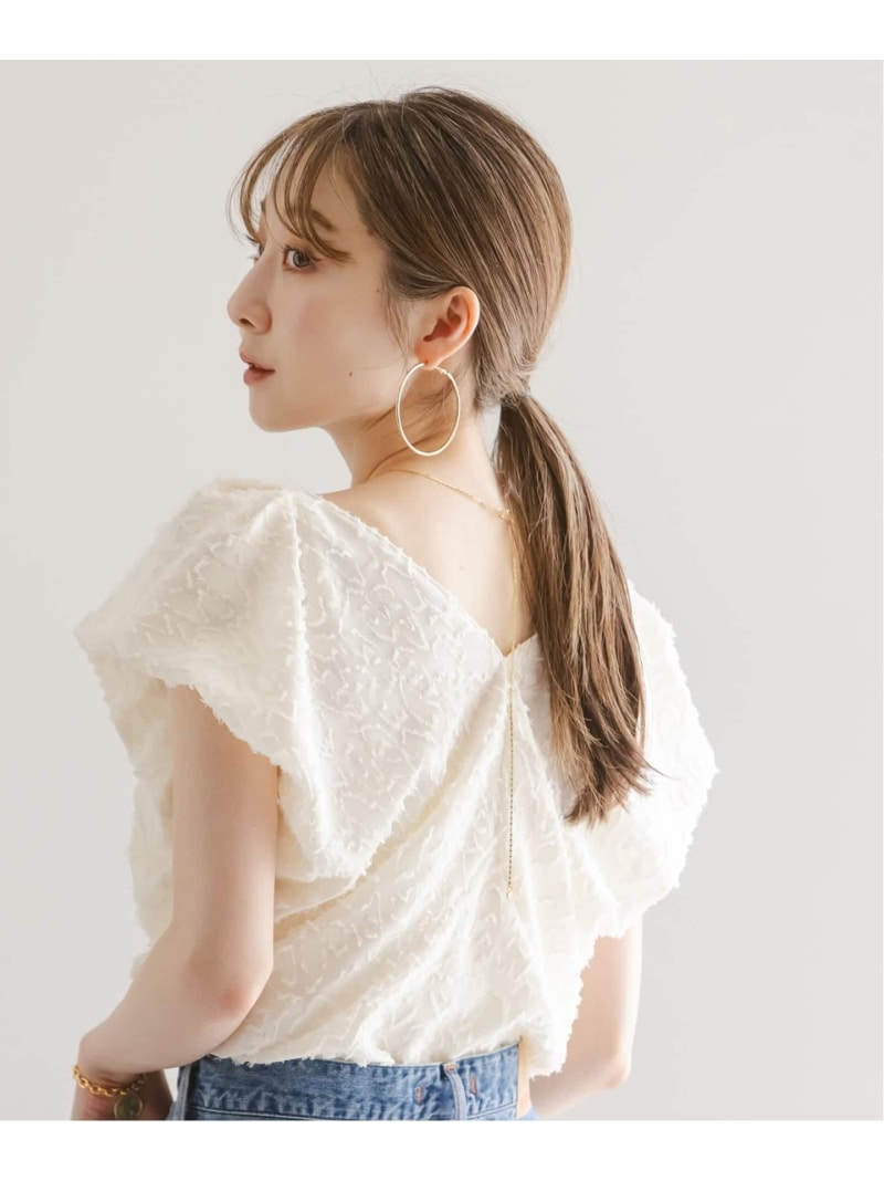 楽天市場】【洗える】レオパードジャガードデコルテVブラウス NOBLE