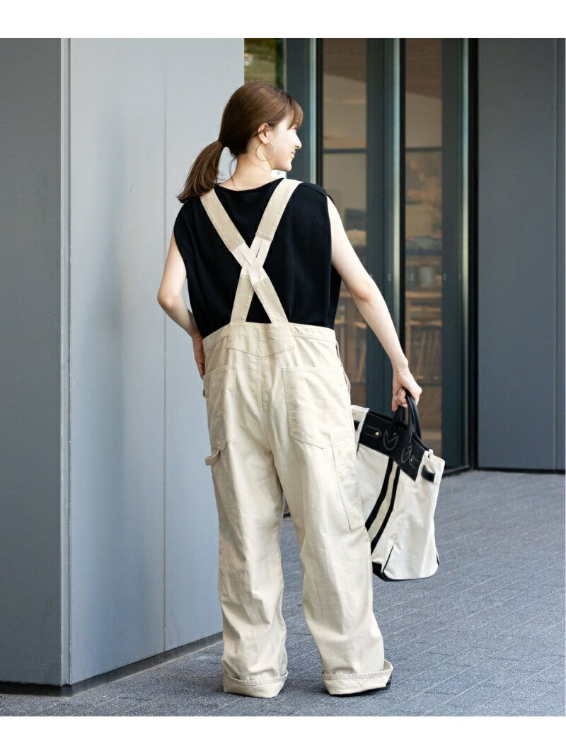 楽天市場】バックサテンサロペット FRAMeWORK フレームワーク