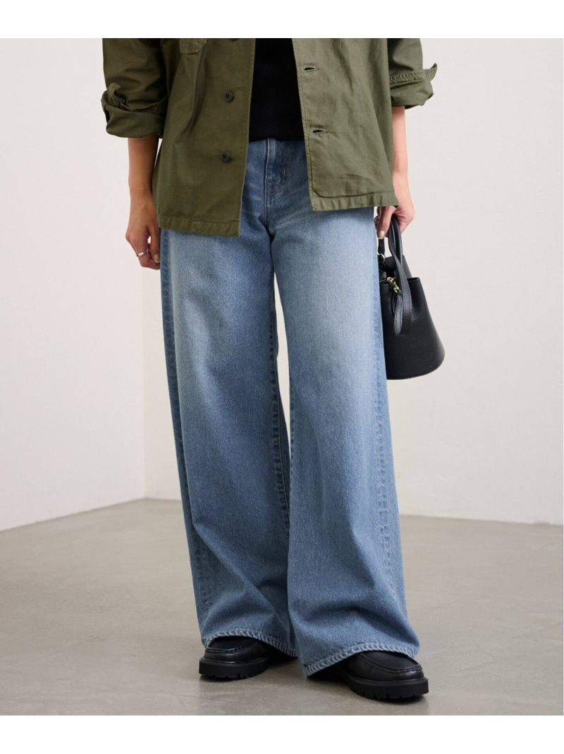 楽天市場】【SALE／30%OFF】ルーズストレートデニムパンツ FRAMeWORK