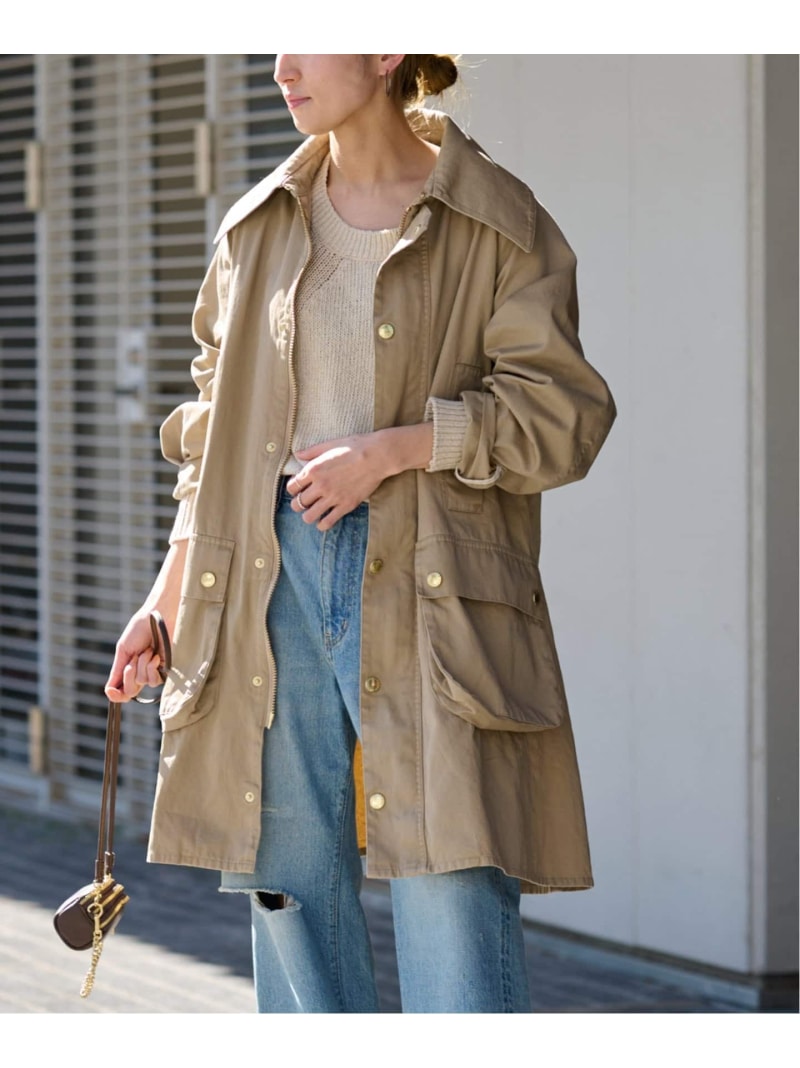 楽天市場】【BARBOUR/バブアー】別注OVER SIZE BEAUFORT BIG COLLAR