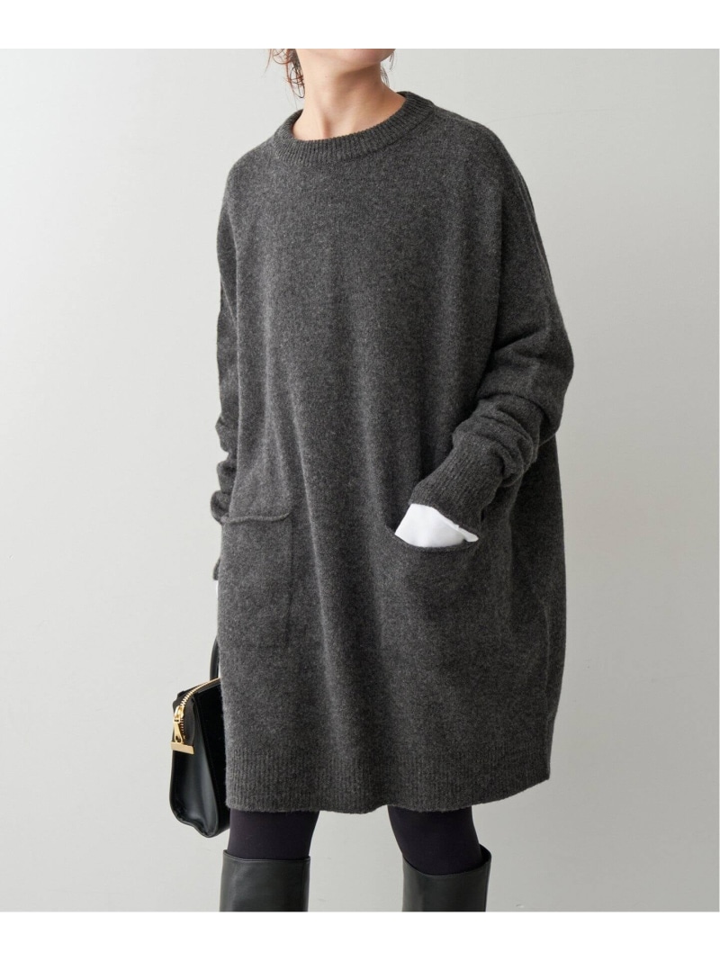 楽天市場】クルーネック ワイドチュニック プルオーバー Spick & Span
