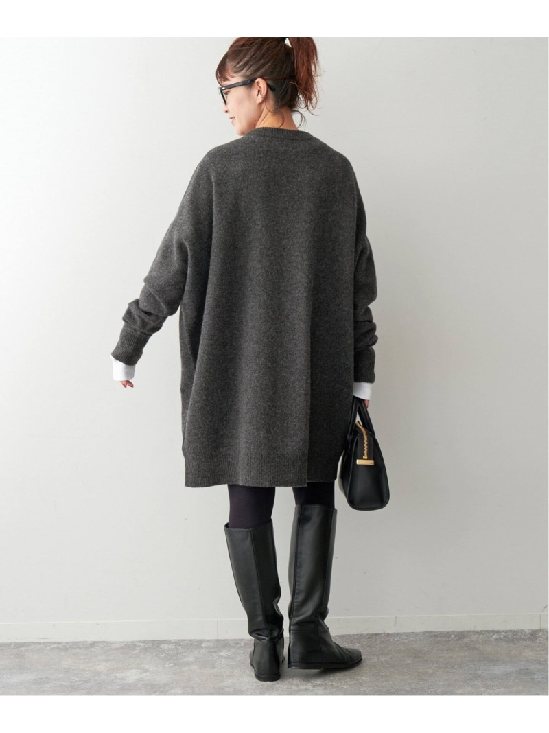 楽天市場】クルーネック ワイドチュニック プルオーバー Spick & Span