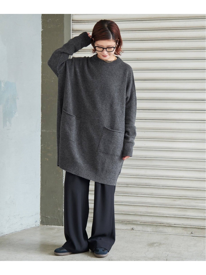 楽天市場】クルーネック ワイドチュニック プルオーバー Spick & Span