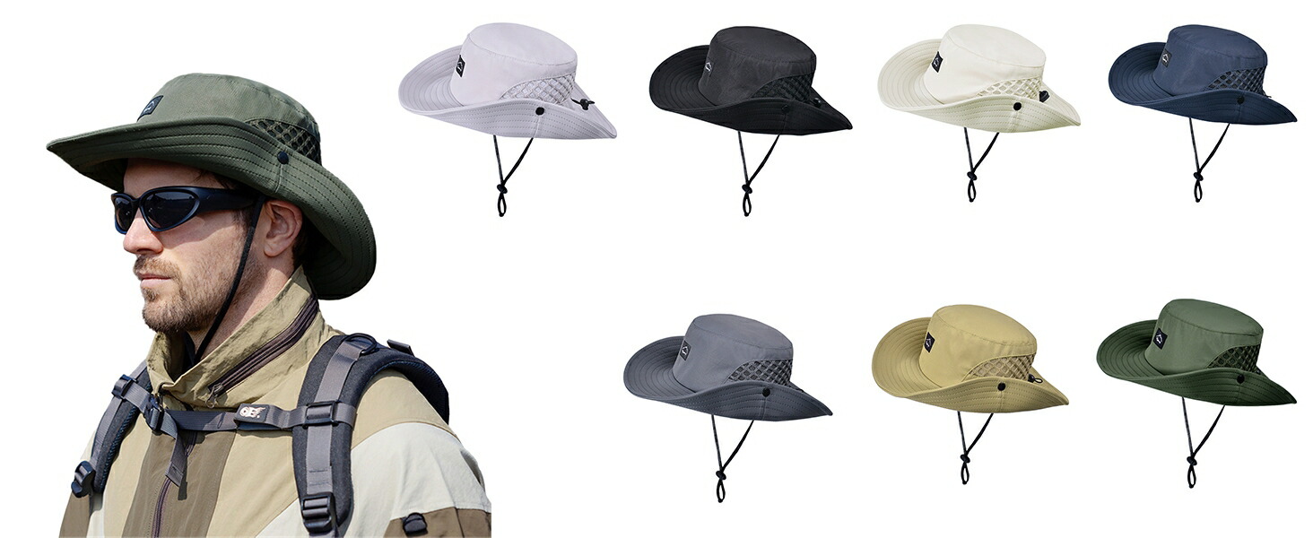 楽天市場】メンズ ハット 帽子 アウトドア フィッシングハット