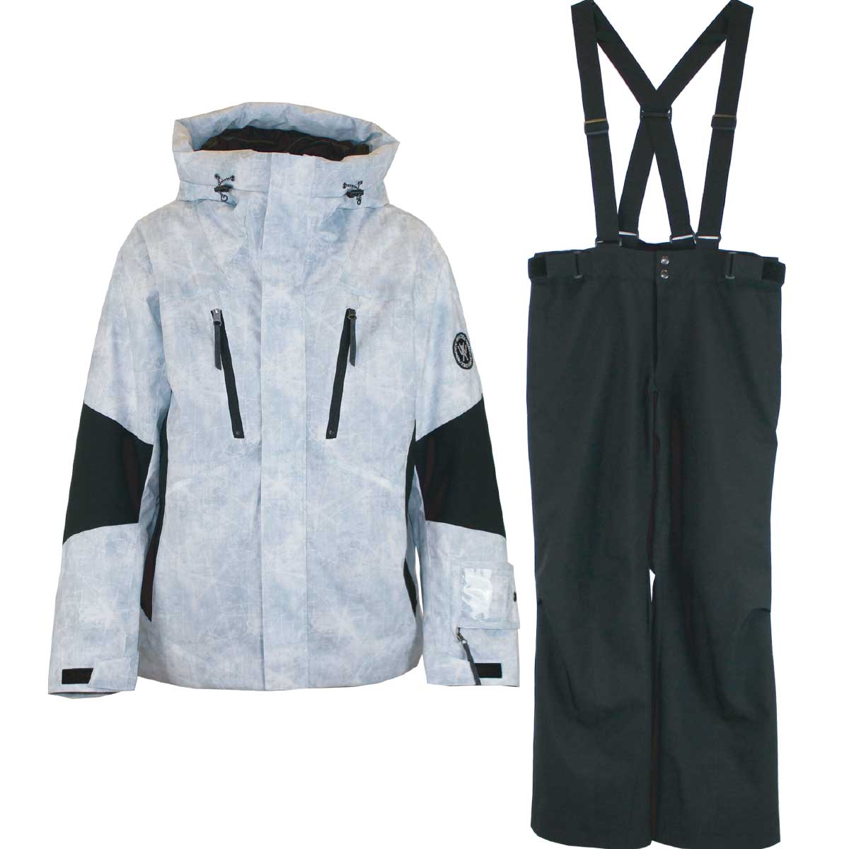 楽天市場】メンズ レディース スキースーツ スキーウェア 上下セット