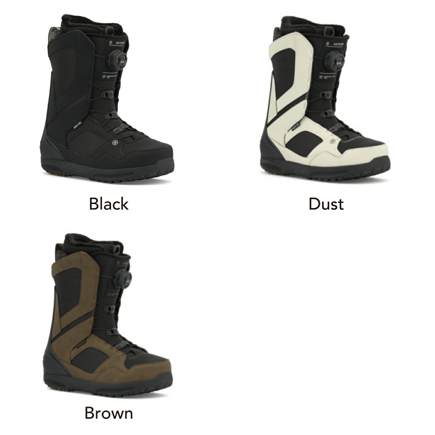 楽天市場】25-26 RIDE ANTHEM ライド アンセム BOA ボア ダイヤル