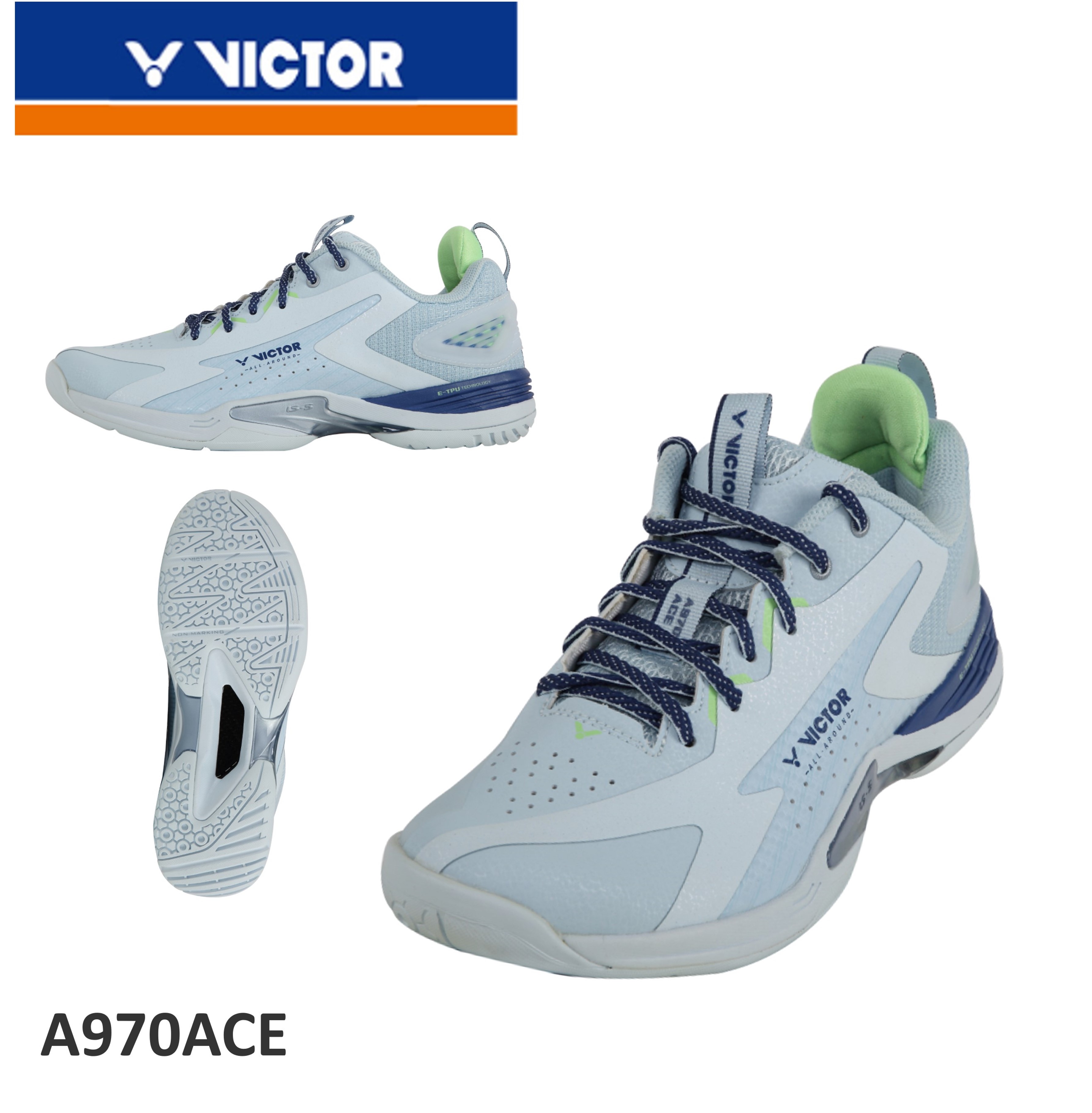 楽天市場】ビクター VICTOR バドミントンシューズ A970ACE