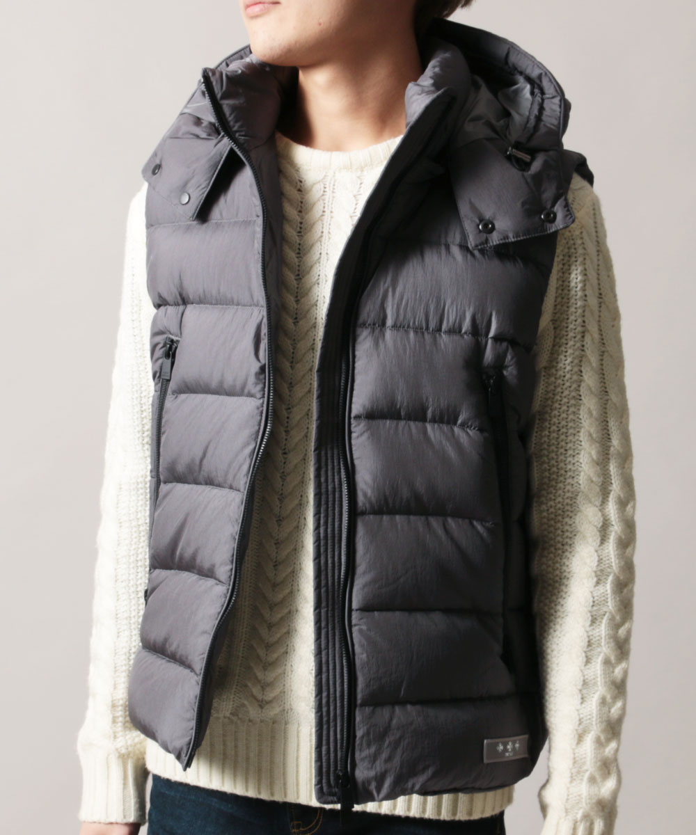 楽天市場】TATRAS ダウンベスト メンズ タトラス CURONE クローネ 秋冬