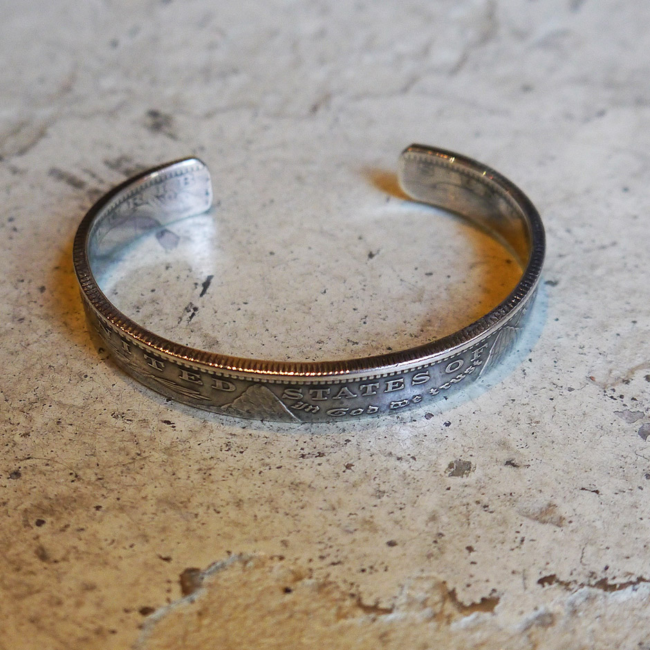 楽天市場】NORTH WORKS モーガンダラーバングル BARNS モルガンコイン