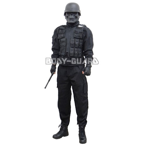 楽天市場】タクティカルSWATタイプベスト ブラック 特殊部隊 ベスト