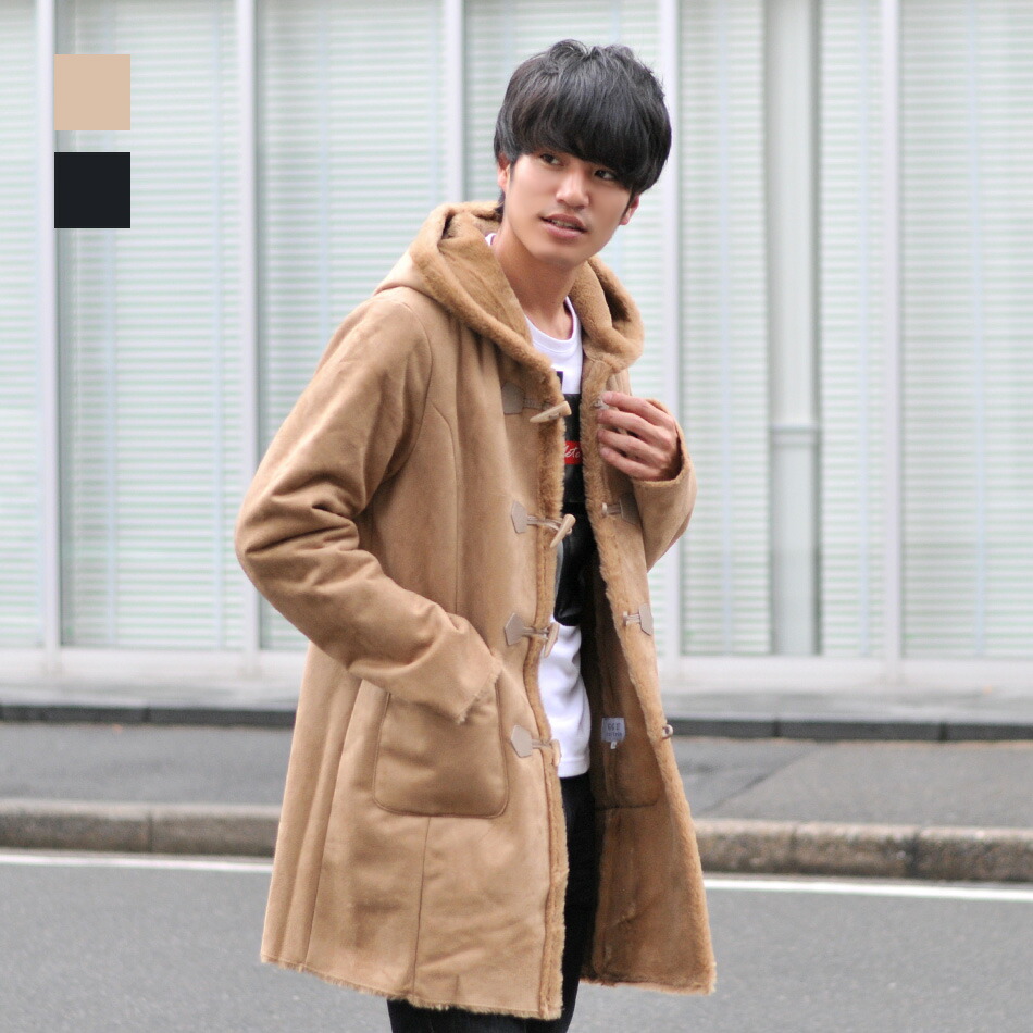 楽天市場】【ポイント10倍】極ふわもこ フェイクムートンダッフル