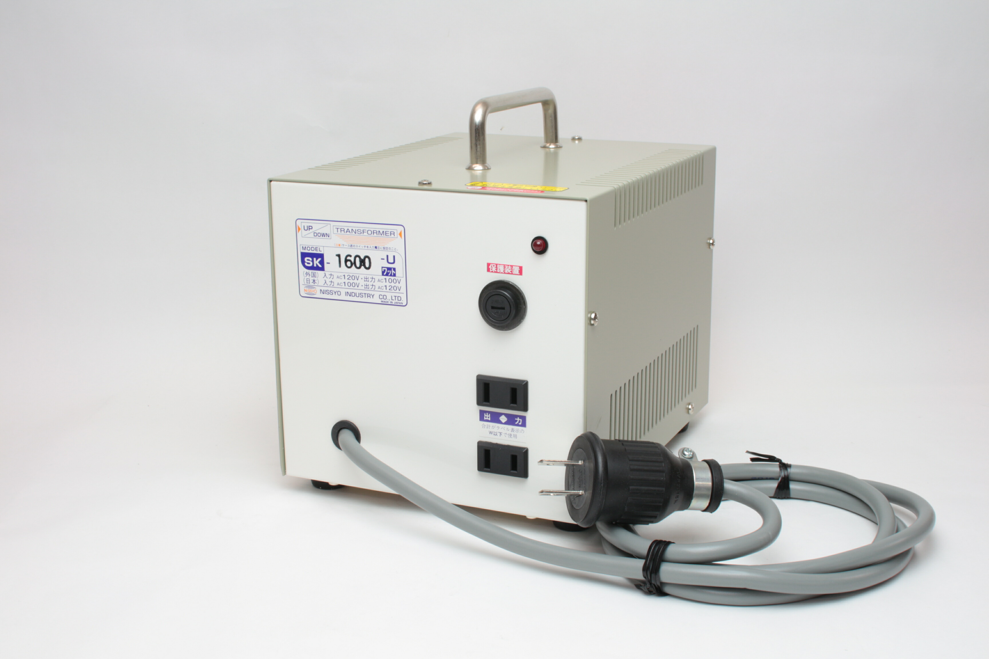 楽天市場】【変圧器】【海外用】 日章工業 ダウントランス 定格容量