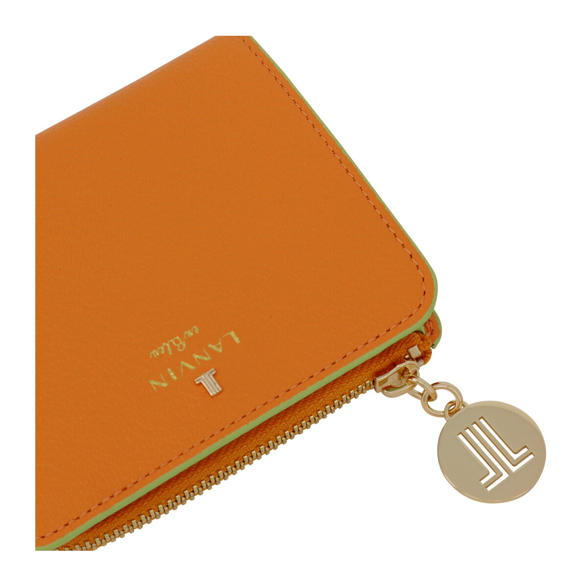 楽天市場】ランバンオンブルー 二つ折り財布 レディース 483902 LANVIN