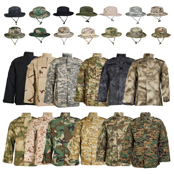 楽天市場】Broptical 【本格生地】良質 迷彩服 戦闘服 上下