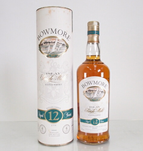 楽天市場】ボウモア12年43%750ml 旧ボトル カモメラベル : 酒の