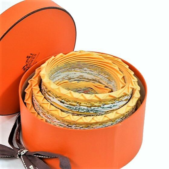 楽天市場】【美品】 エルメス スカーフ プリーツ スカーフ マルチ