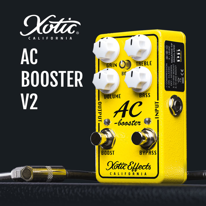 楽天市場】AC Booster V2 Xotic オーバードライブ ブースター 【 ACB