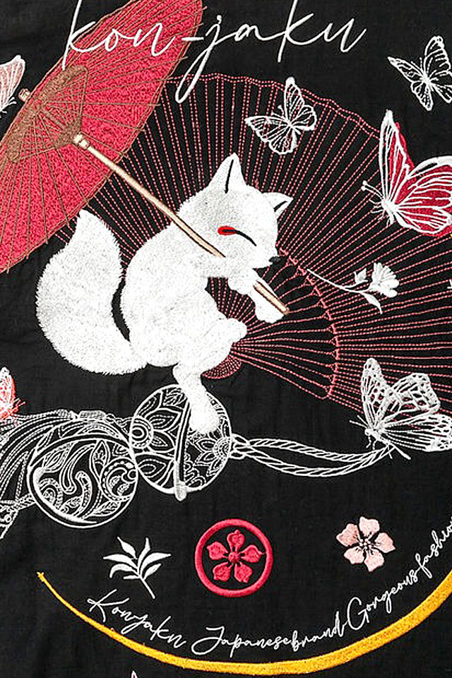 楽天市場】華麗なるシャツワンピース 今昔 レディース KJ-29155 和柄