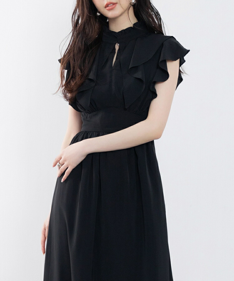 楽天市場】ワンピース レーディスワンピース ノースリーブ ジョゼット