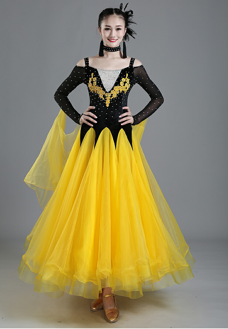 楽天市場】社交ダンス モダンドレス ワルツダンス パーティー ラテン