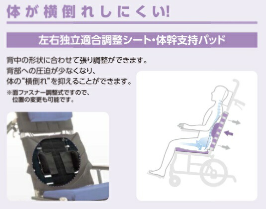 楽天市場】(カワムラサイクル) ティルト・リクライニング車椅子 KPF16