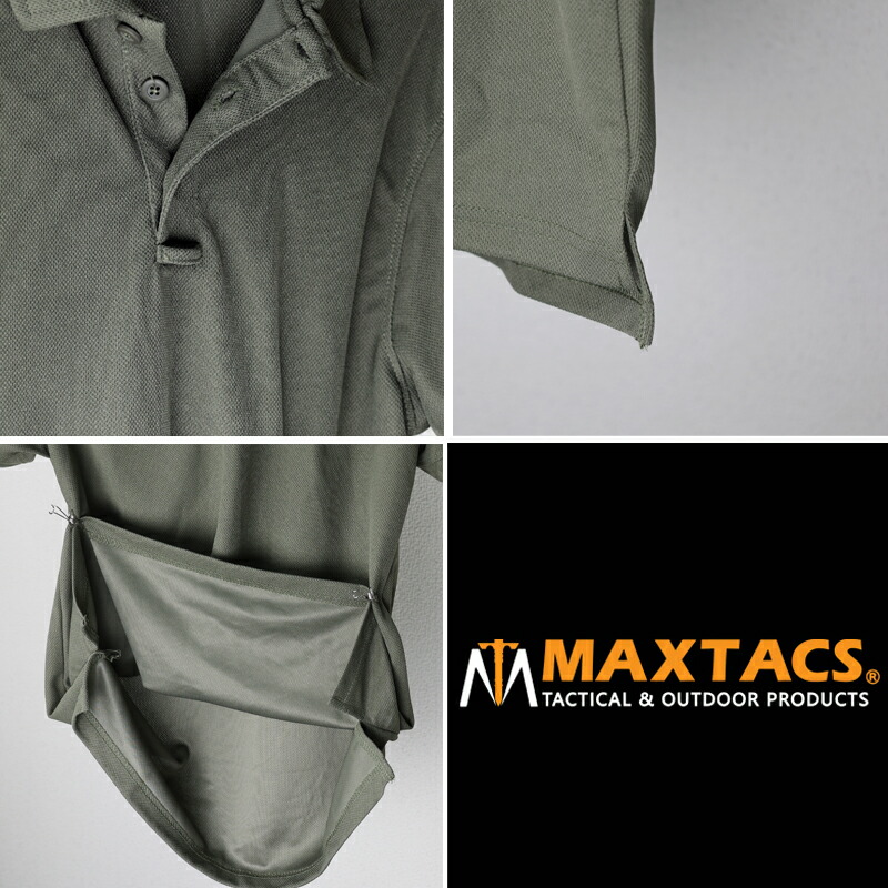 楽天市場】MAXTACS US. タクティカル Poloシャツ[レンジャーグリーン