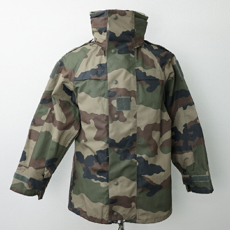 楽天市場】フランス軍. CCE迷彩 WATERPROOFパーカー 《実物・USED