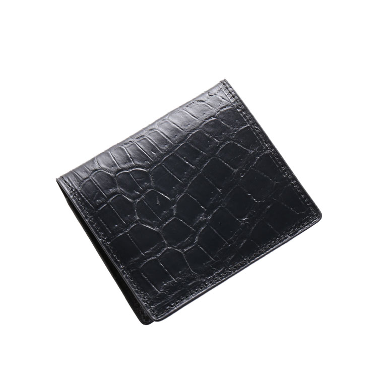 楽天市場】クロコダイル マネークリップ 本革 紙幣入れ 軽量 ミニ財布
