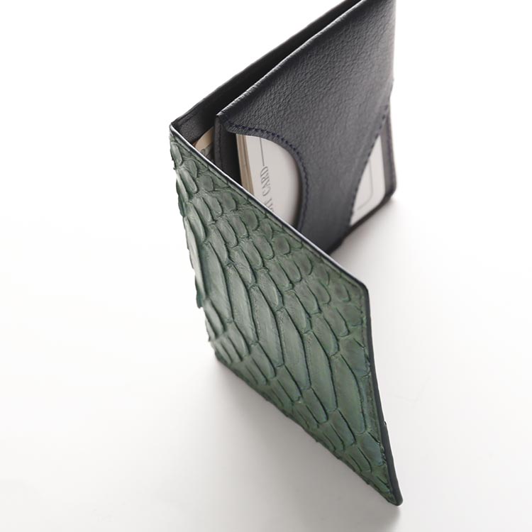 楽天市場】マネークリップ 本革 レディース ダイヤモンド パイソン 革