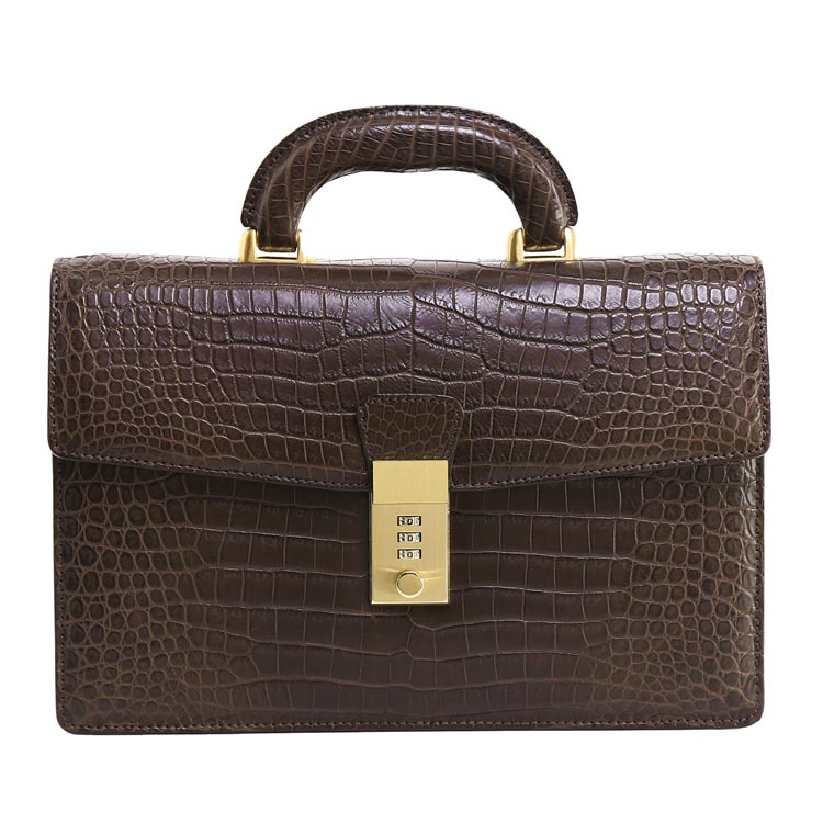 楽天市場】【4h限定20%off】クロコダイル メンズ ビジネスバッグ