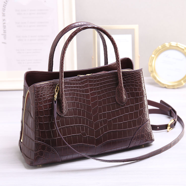 楽天市場】クロコダイル ハンドバッグ レディース 2WAY ショルダー