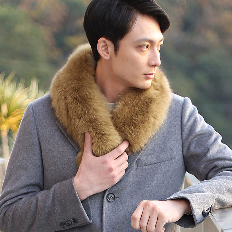 楽天市場】【期間限定価格】フォックス ファー マフラー メンズ FOX