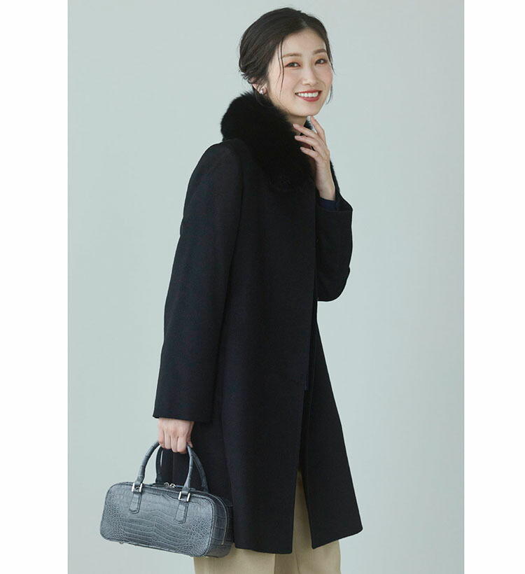 楽天市場】【4h限定20%off】カシミヤ 100% コート レディース