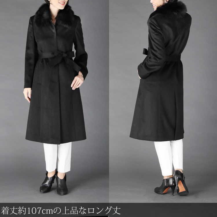楽天市場】【4h限定20%off】カシミヤ コート レディース 100％ ロング