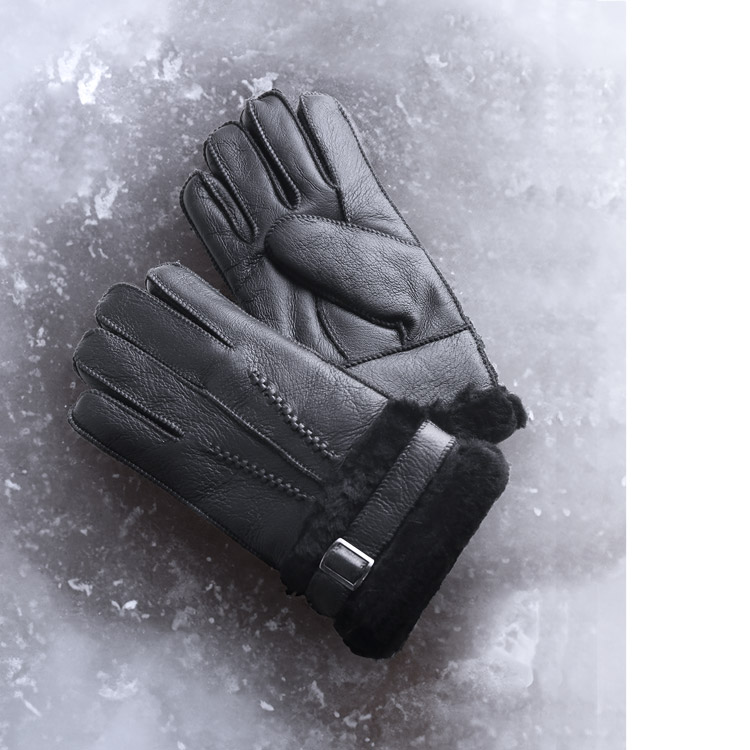 楽天市場】【10%offクーポン】ムートン 手袋 メンズ ダブルフェイス