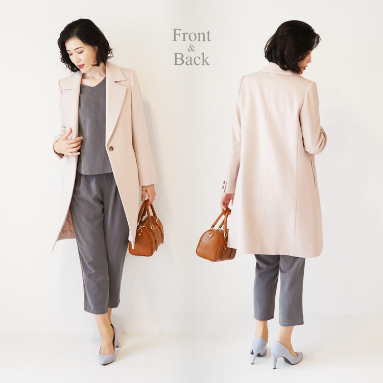 楽天市場】チェスターコート レディース アウター ウール アンゴラ 秋