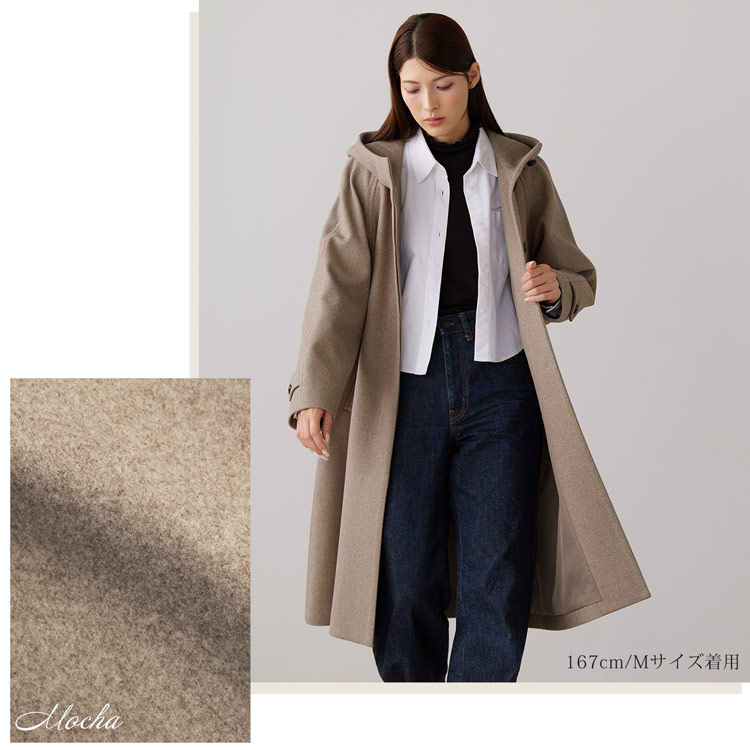 楽天市場】【10%offクーポン】コート レディース ロングコート フード